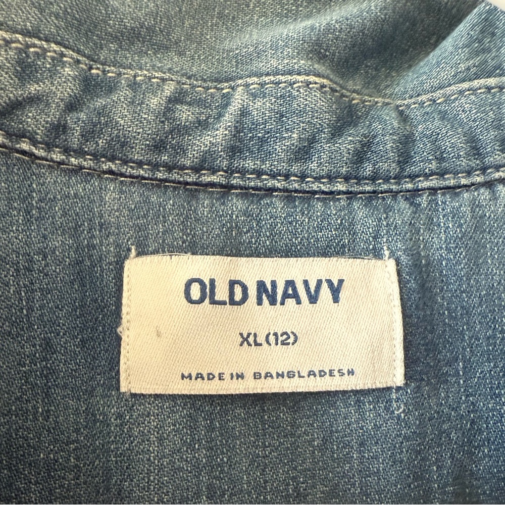 Girls Old Navy Tori Denim Dress - Picture 5 of 9
